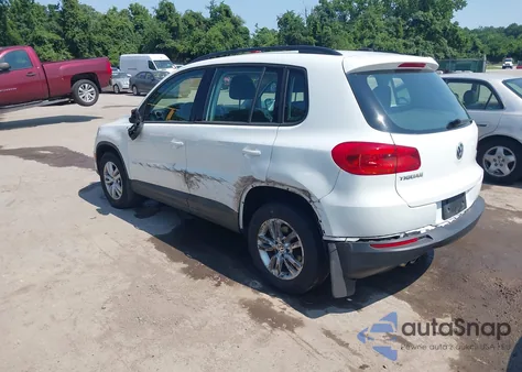 2015 Volkswagen Tiguan S from USA, damaged, VIN WVGBV7AX4FW584340